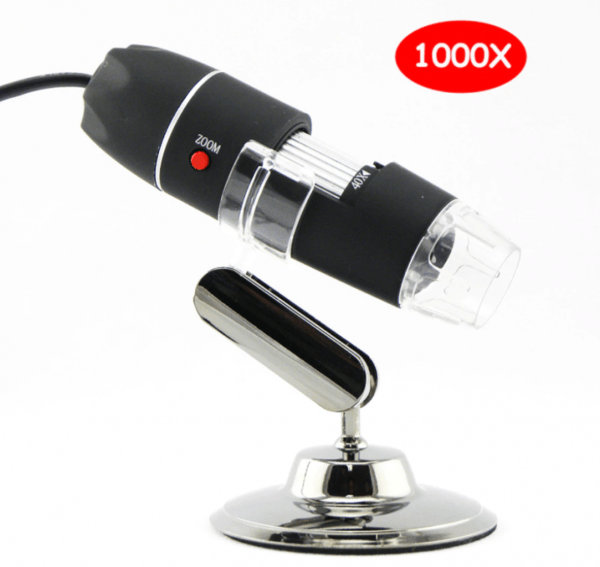 USB Microscope,1000x Zoom 8 LED USB 2.0 Digital Mini Microscope - Image 2