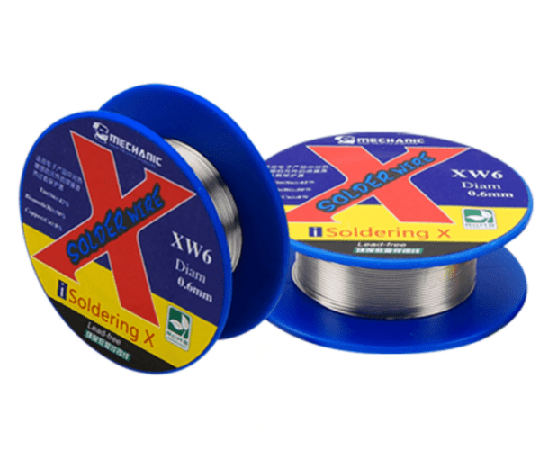 Mechanic low temperature soldering wire 138 ℃ 40G lead-free 0.5 0.6MM for iPhone X XS XR XS Max repair solder Welding Tin wire