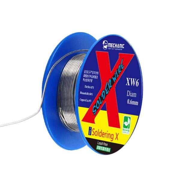 Mechanic low temperature soldering wire 138 ℃ 40G lead-free 0.5 0.6MM for iPhone X XS XR XS Max repair solder Welding Tin wire - Image 2