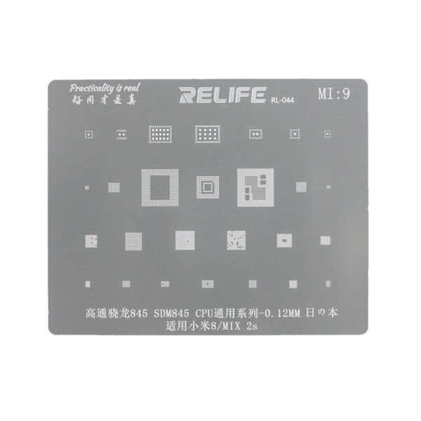 0.12MM Stencil Plate For SDM845 CPU ( MI9 )