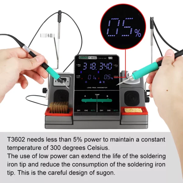 SUGON T3602 Soldering Station - Image 3