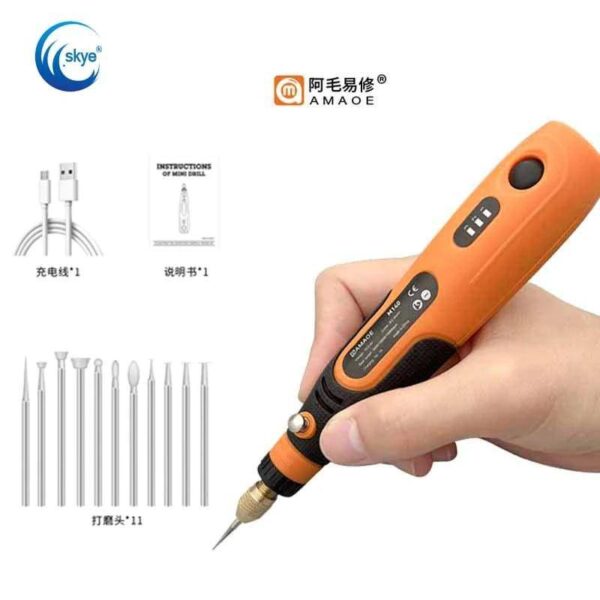 Amaoe M140 Mini Micro Carving Electric Grinder Pen