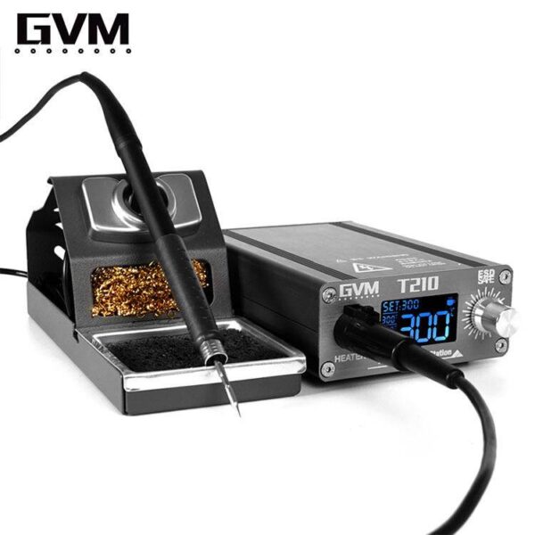 GVM T210 phone repair soldering station with Adjustable Temperature