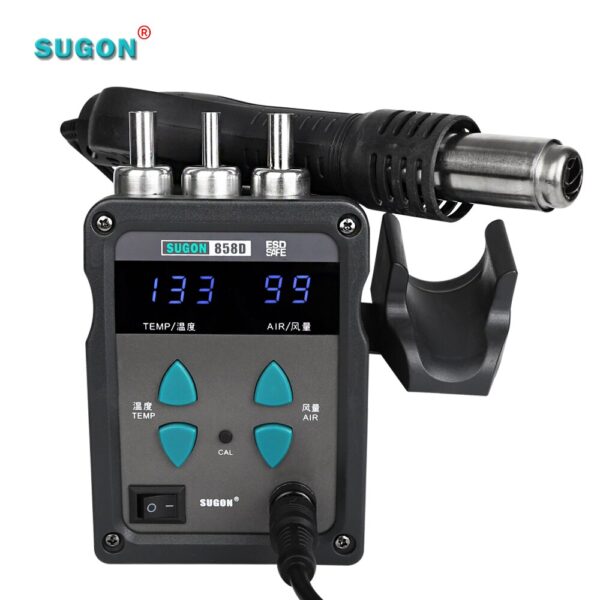 SUGON 858D Hot Air Gun Soldering Station - Image 2