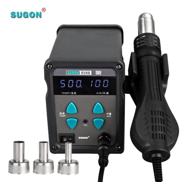 SUGON 858D Hot Air Gun Soldering Station