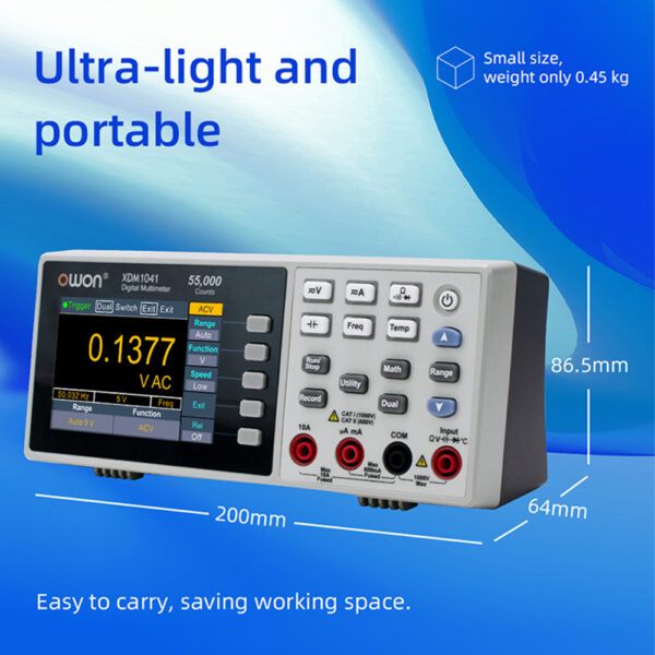 Owon XDM1041 Digital Multimeter - Image 3