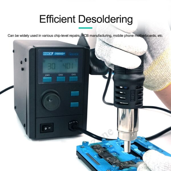 QUICK 2008D+ Desoldering Rework Station - Image 3