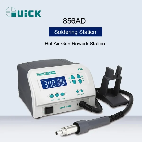 QUICK 856AD 1300W Hot Air Desoldering Station