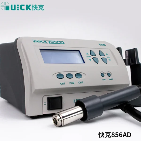 QUICK 856AD 1300W Hot Air Desoldering Station - Image 2