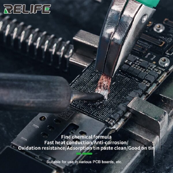 RELIFE Soldering Wick Wires Anti-scalding Nozzle Desoldering Remover - Image 5