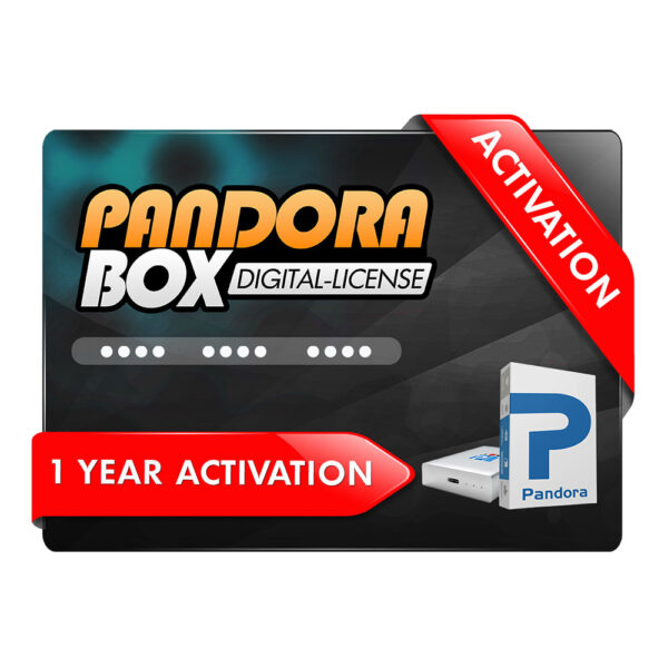 Pandora 1 Year Digital Activation