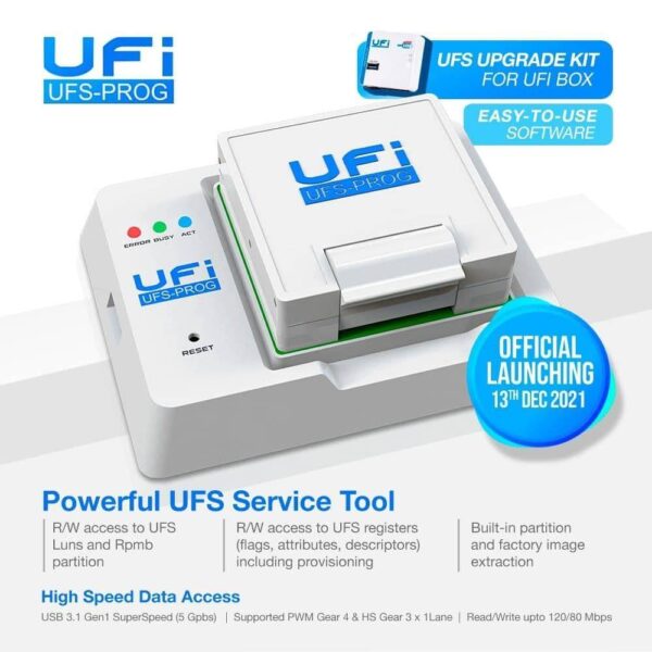 UFI UFS PROG UFS kit For UFI Box